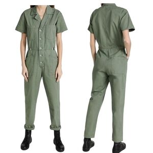 PISTOLA Colonel Grover Short Sleeve Field Utility Jumpsuit Women's Medium EUC